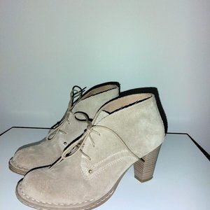 Genuine suede booties Sonoma Lifestyle